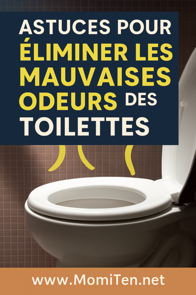 Comment éliminer les mauvaises odeurs des toilettes 6 astuces simples de Mamie