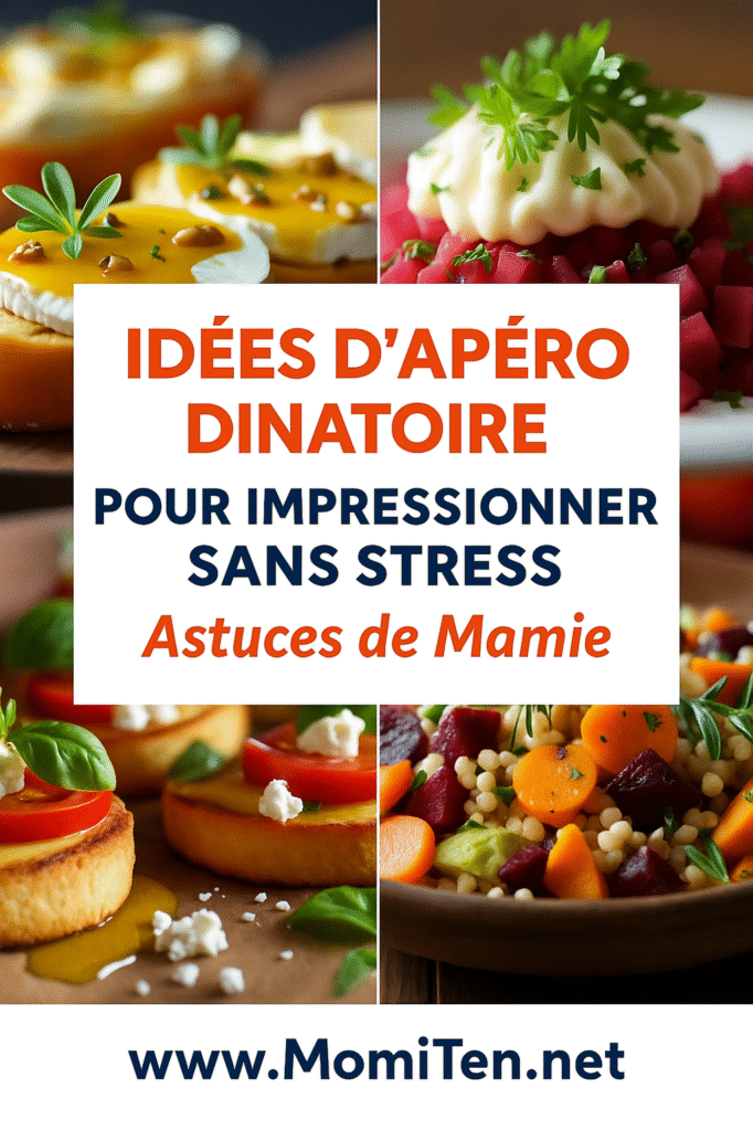 Recettes Dinatoire d’Apéro Faciles et Gourmandes | Conseils de Mamie