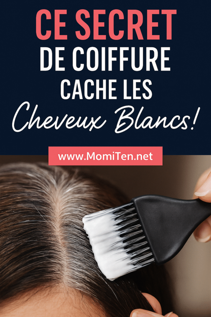 Astuces cheveux blancs