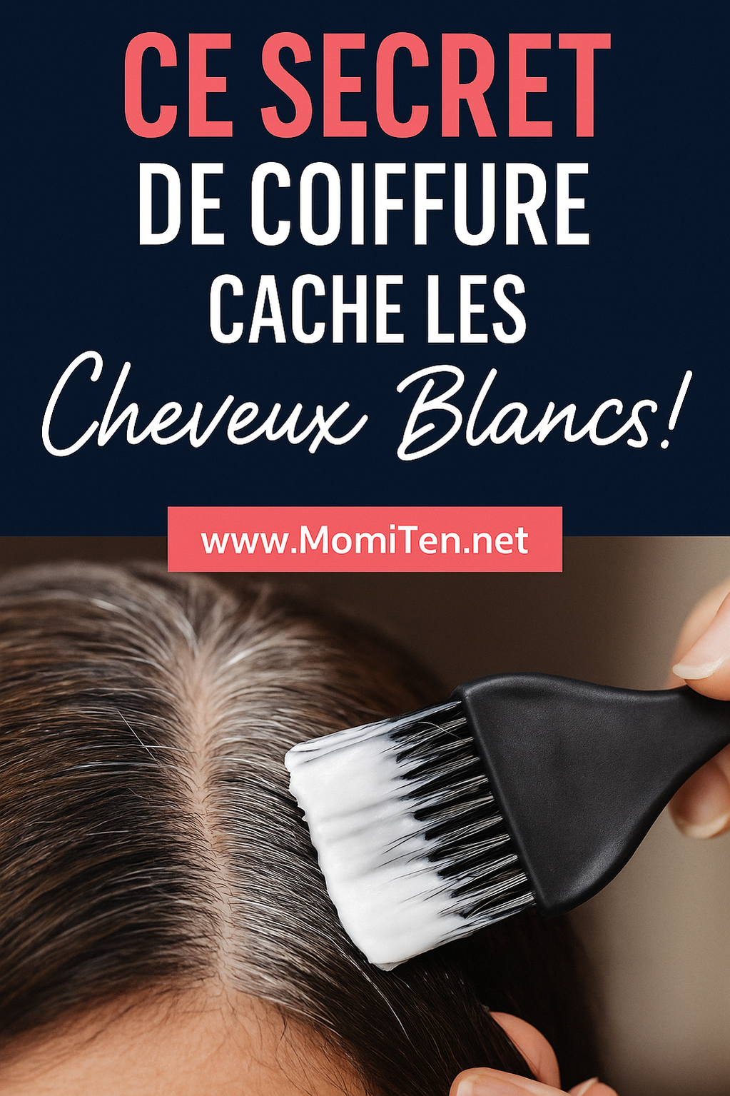 Astuces cheveux blancs