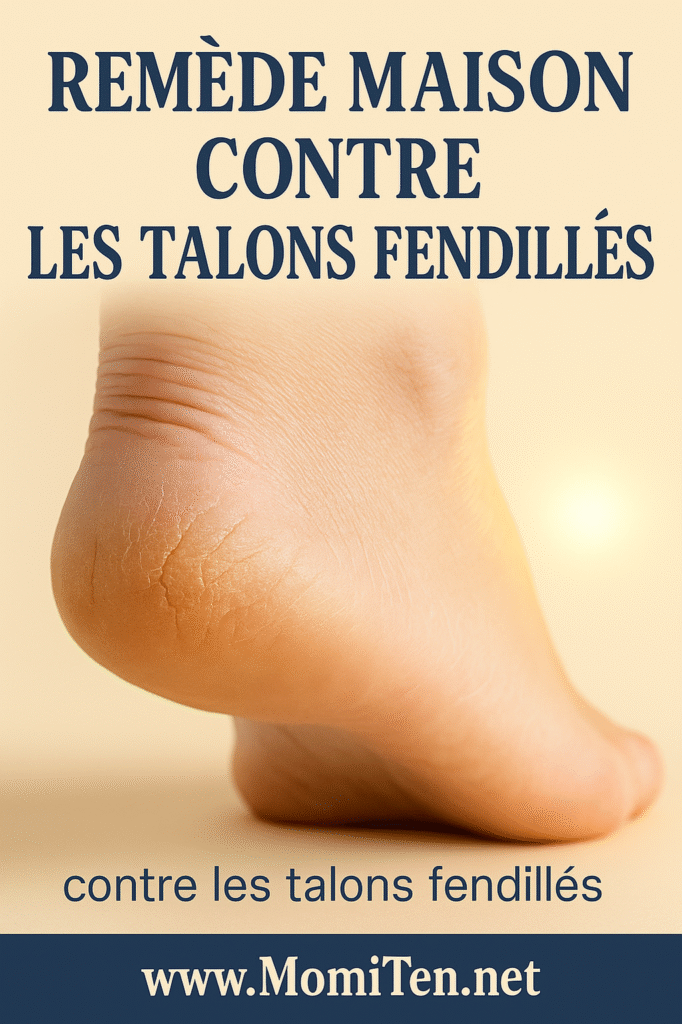 Remède naturel pour talons fendillés