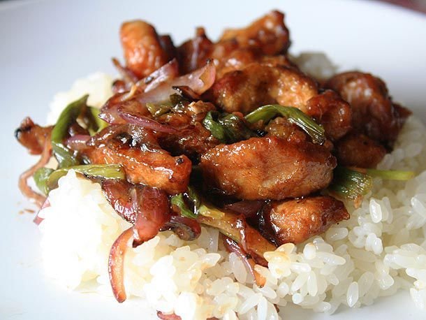 Chinkiang vinegar makes this version of sweet and sour pork less sweet and less sour than the Chinese-American classic