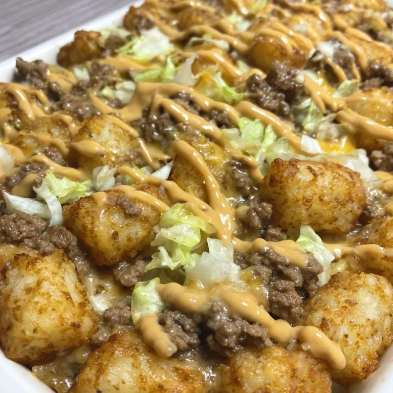  Big Mac Tater Tot Casserole