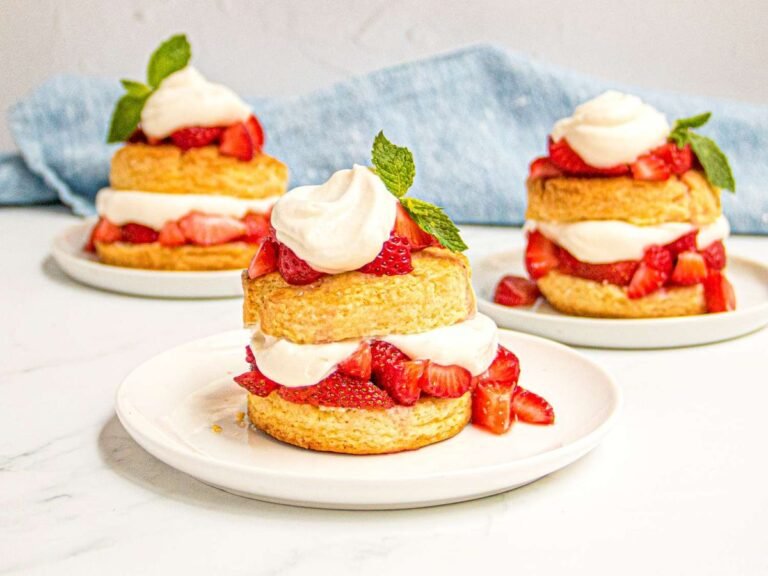 This collection of strawberry dessert recipes include classic favorites like shortcake, cheesecake, and pie alongside fresh twists like strawberry-matcha tiramisu and an effortless icebox cake