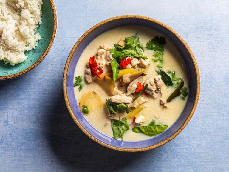 We’ve curated a list of easy Thai chicken recipes for weeknight dinners, packed with the hot, spicy, savory, sour, sweet, smoky, aromatic, and herbaceous flavors you love in Thai cuisine—most of them ready in under an hour