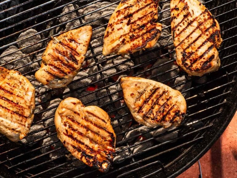 Grilled chicken breasts don’t have to be dry, rubbery, or stringy. This simple prep step helps them cook more evenly, so they stay juicy when grilled.