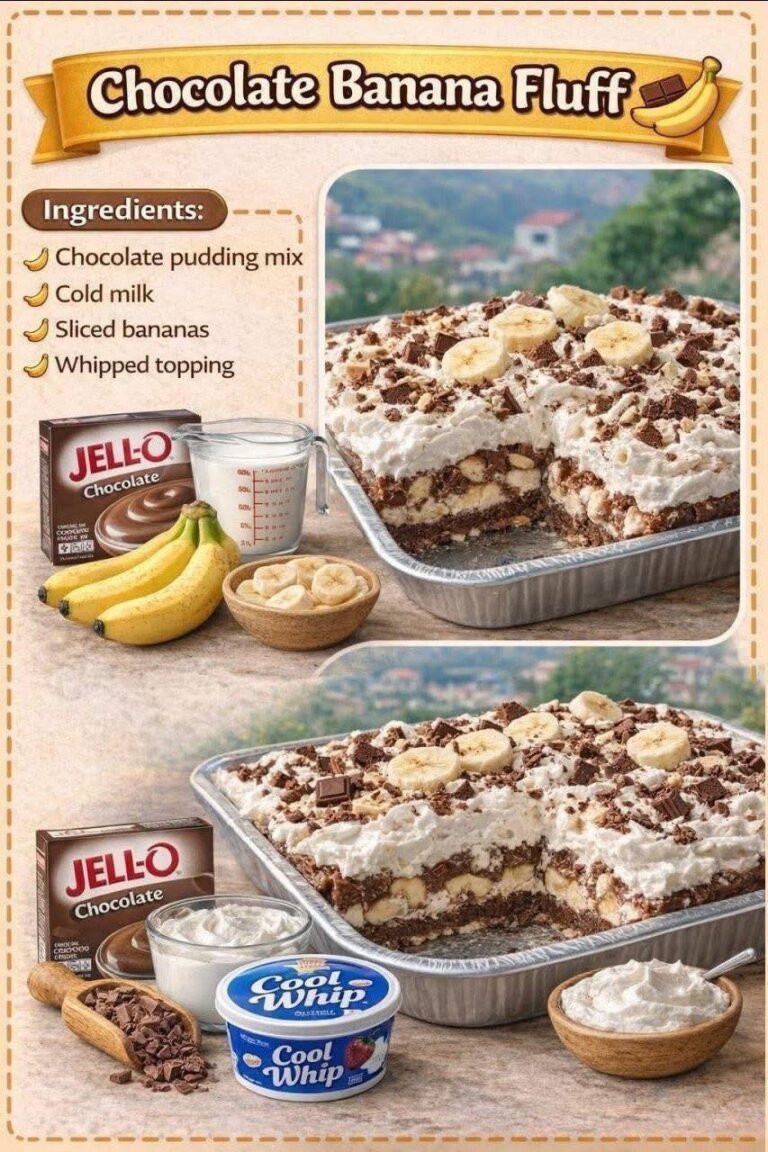 Chocolate Banana Fluff 