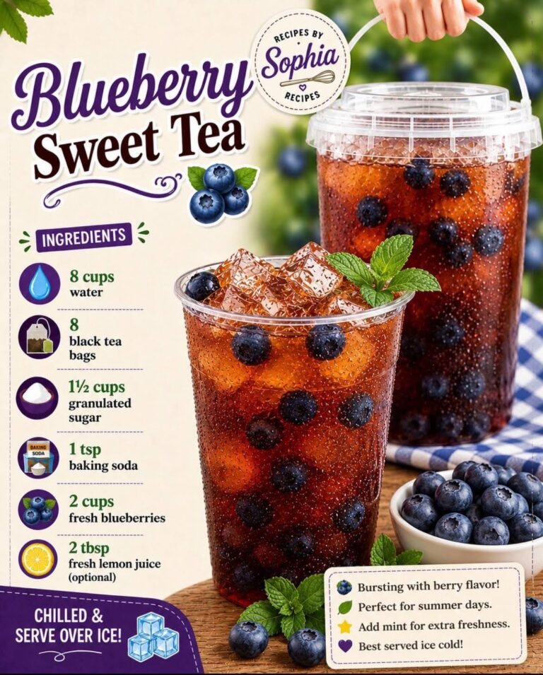  Blueberry Sweet Tea
