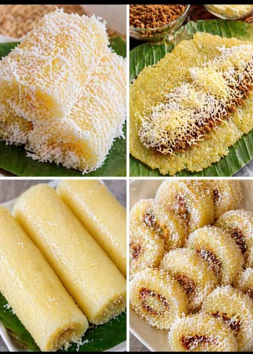 Creamy Cassava Roll with Latik Filling