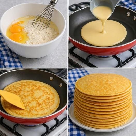 Homemade Pancakes – Simple Recipe