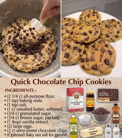 Chocolate Chip CookiesDon’t LOSE this Recipe!