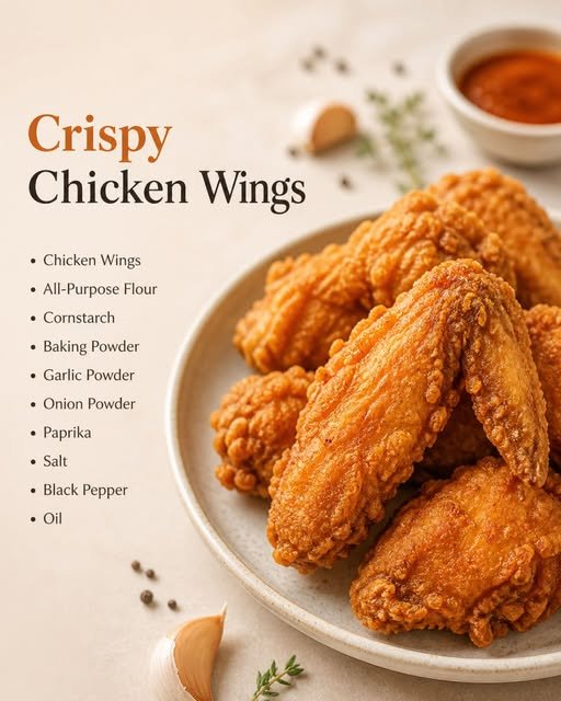 Crispy Chicken Wings 