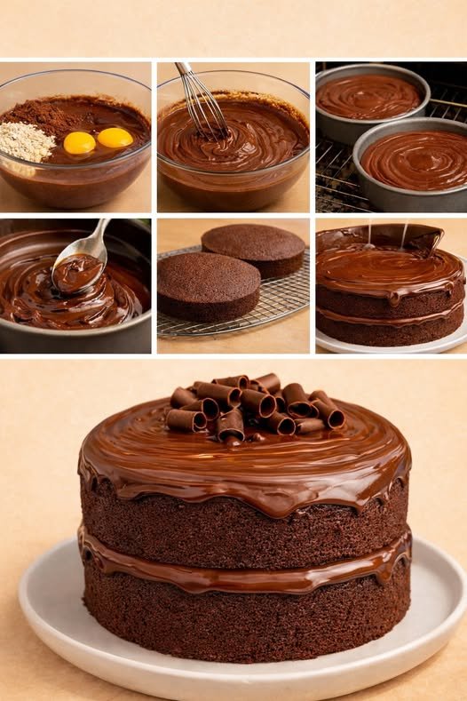Simple Chocolate Cake Recipe
