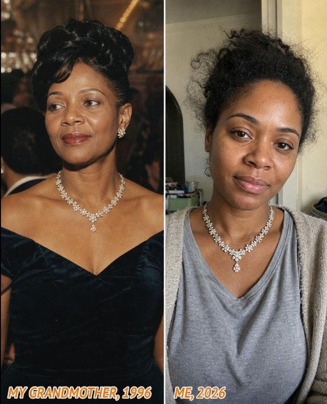 I brought my late grandmother’s old necklace to a pawn shop—when the dealer saw it, he turned pale and said, “WE’VE BEEN LOOKING FOR YOU FOR 20 YEARS.”