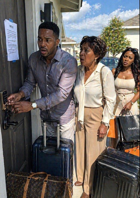 My mother-in-law looked at my 38-week pregnant belly, then turned to my husband and said coldly, “Lock both doors and leave her to give birth on her own.” Moments later, they left for a luxury trip to Miami—completely funded by me.
