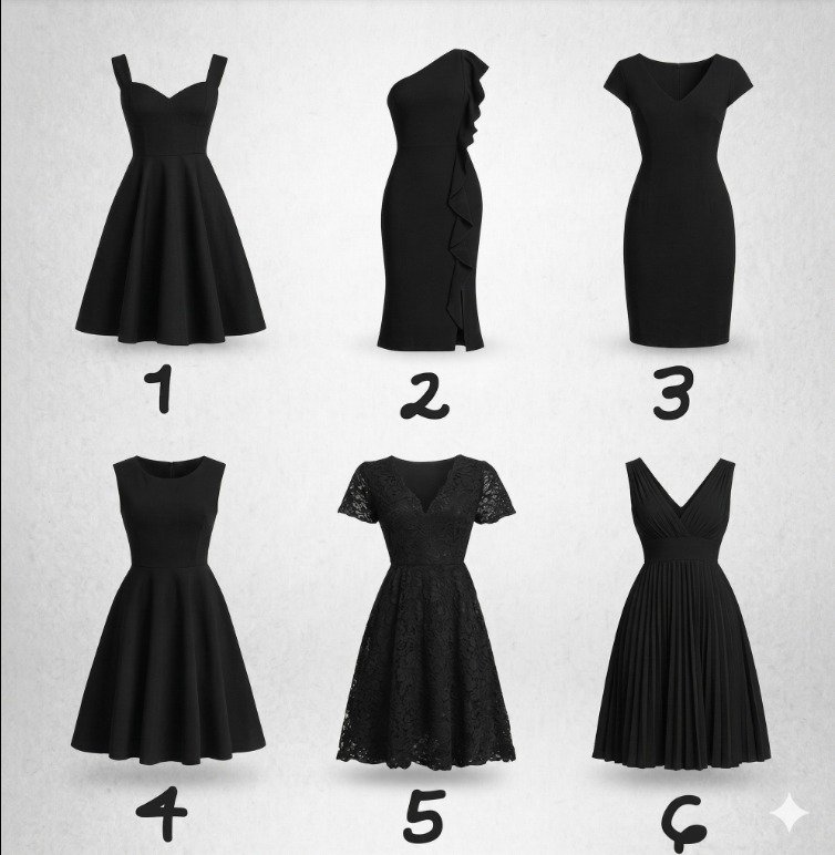 Pick One Dress and Discover Your True Personality… 