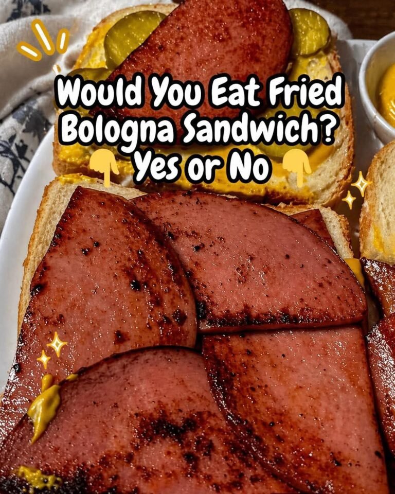  Fried Bologna Sandwich