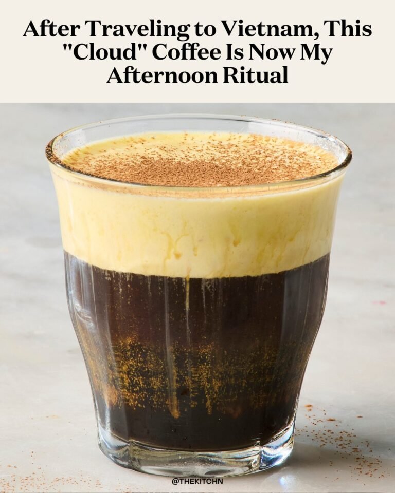The light-as-a-cloud topping transforms the humble Vietnamese coffee into a delicious concoction that will instantly become the newest addition to your coffee ritual.
