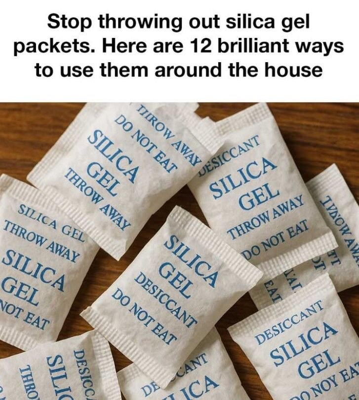 The 11 Best Ways to Use Your Old Silica Gel Packets