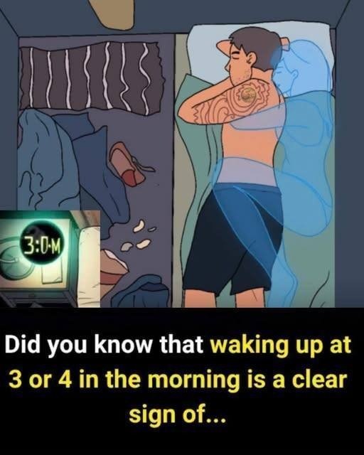 Did You Know That Waking Up at 3 or 4 AM Is a Clear Sign of This?