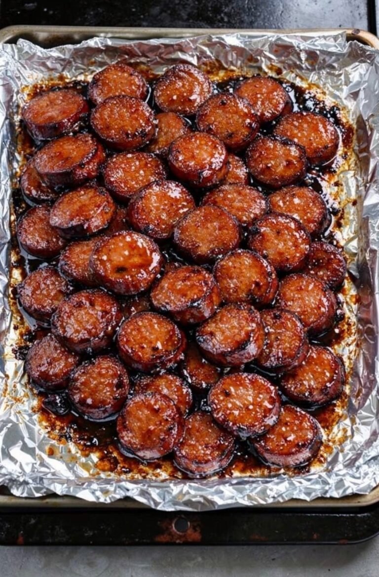 Candied Kielbasa Bites: The Ultimate 3-Ingredient Party Snack