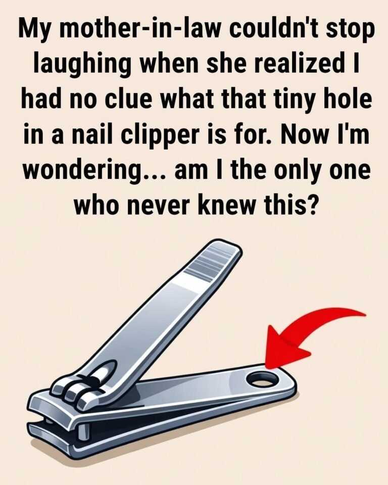 That Tiny Hole on Your Nail Clipper — What It’s Really For (Spoiler: It’s Not Just for Keychains)