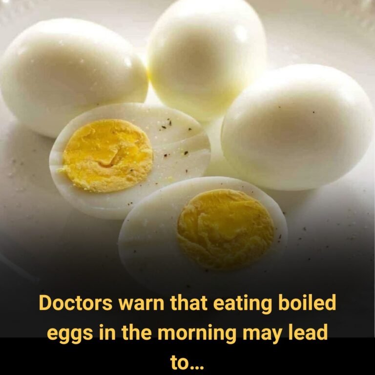 Boiled Eggs in the Morning: What Doctors Really Want You to Know