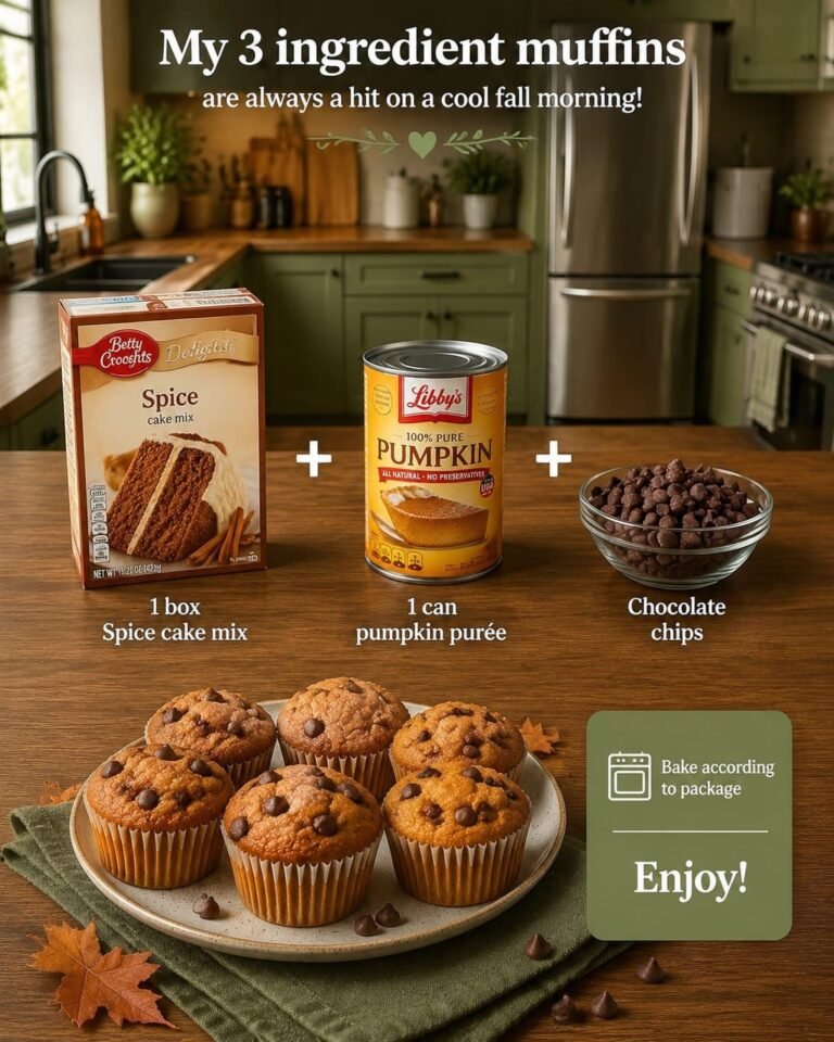 My 3 ingredient muffins