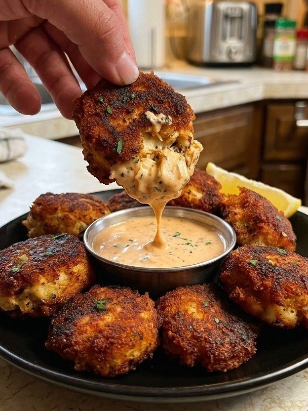Crab Cakes with Remoulade Sauce