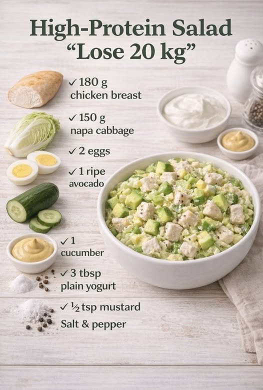 High-Protein Chicken Salad for Weight Loss