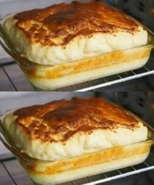 The Ultimate Fluffy Potato & Cheese Soufflé Bake