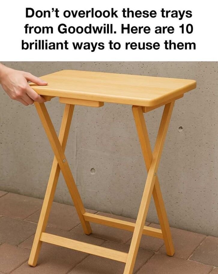 Don’t overlook these trays from Goodwill. Here are 10 brilliant ways to reuse them