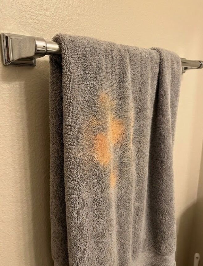Why Your Towels Get Orange Stains That Won’t Wash Out