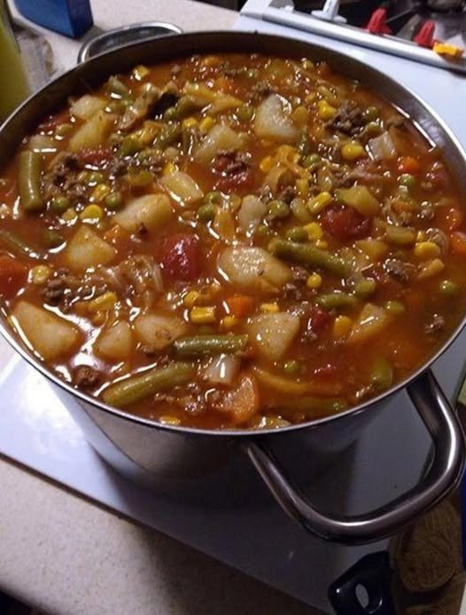 Gourmet Ground Beef & Vegetable Stew: The Secret “Restaurant-Quality” Soup