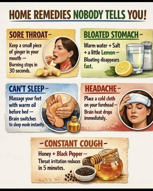 home remedies nobody tells you