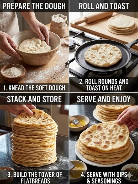 Simple Yogurt Flatbread Recipe