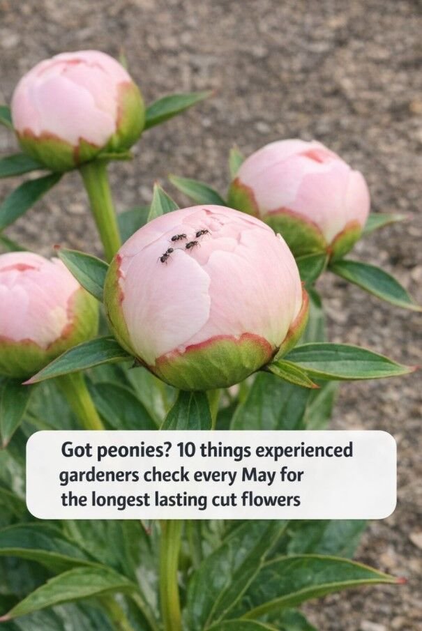 Got Peonies? 10 Things Experienced Gardeners Check Every May for Long-Lasting Cut Flowers