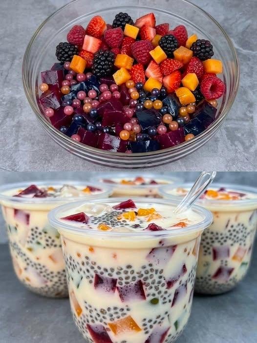 Keto Fruity Tapioca Jelly Drink 