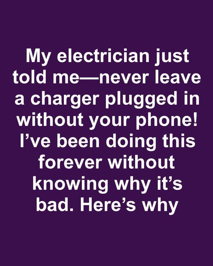 Why You Shouldn’t Leave Your Phone Charger Plugged In All the Time