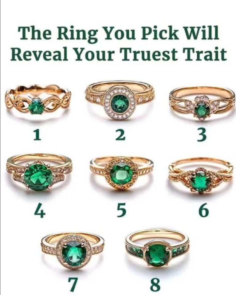 The Ring You Pick Will Reveal Your Truest Trait 💍✨