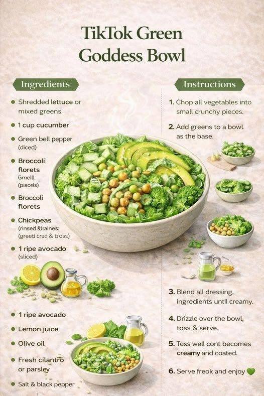 Green Goddess Bowl: A Fresh Anti-Inflammatory Meal Packed with Nutrients