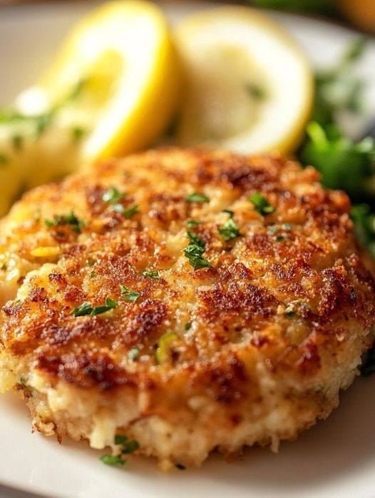 Crispy Parmesan Chicken Patties