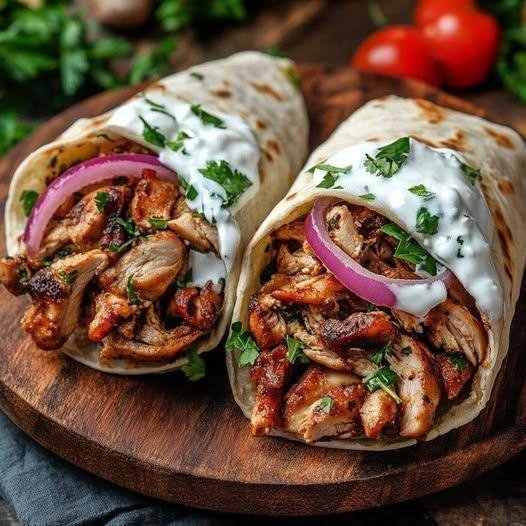 Chicken Shawarma Wrap