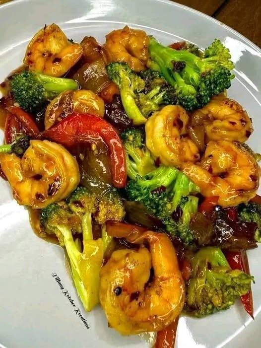 HONEY GARLIC SHRIMP STIR FRY RECIPE