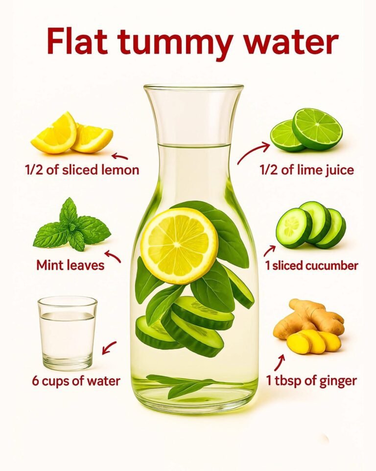 Flat tummy water