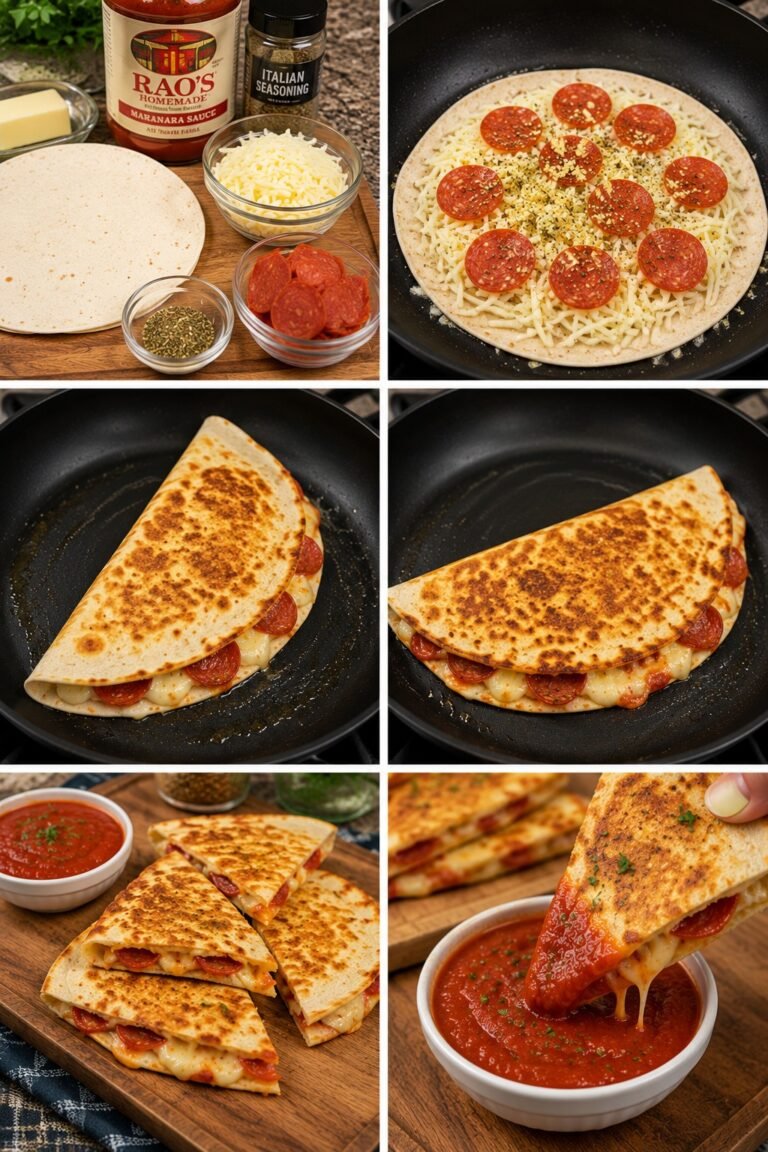 Easy Pizza Quesadillas