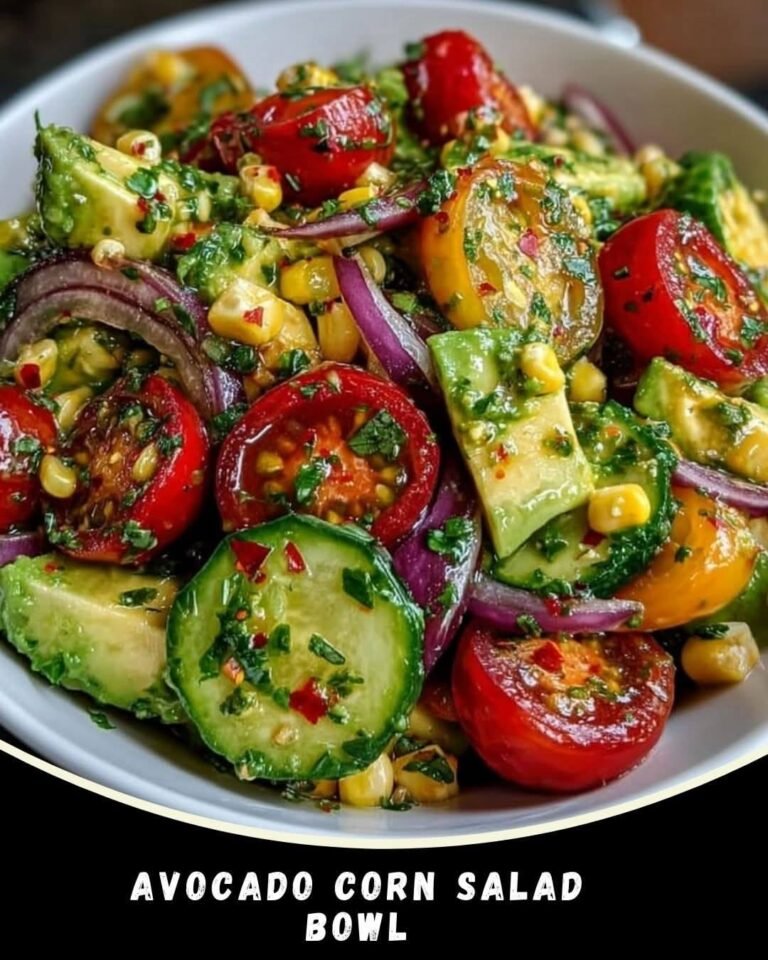  Avocado Corn Salad Bowl
