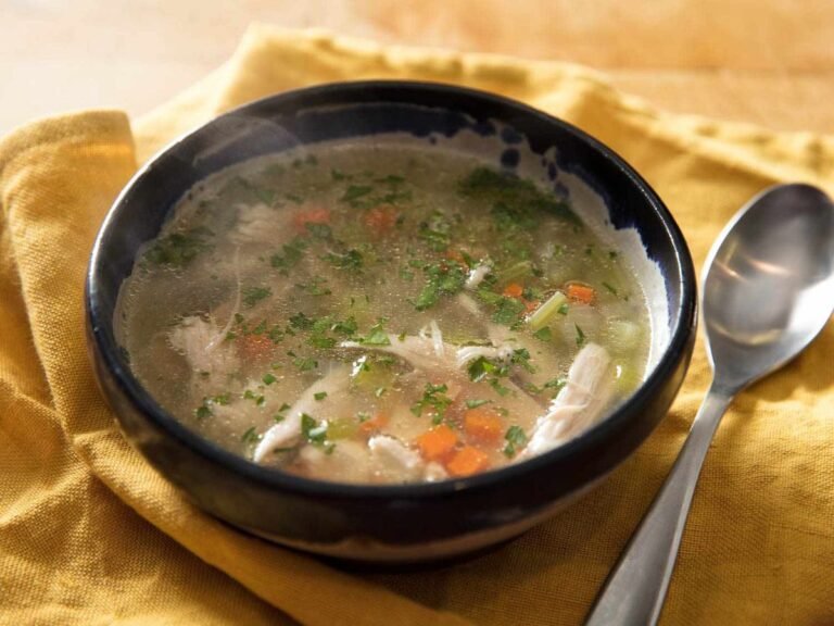The best chicken soup is homemade, yet so fast and easy, you can throw it together even when you’re not feeling 100%. 