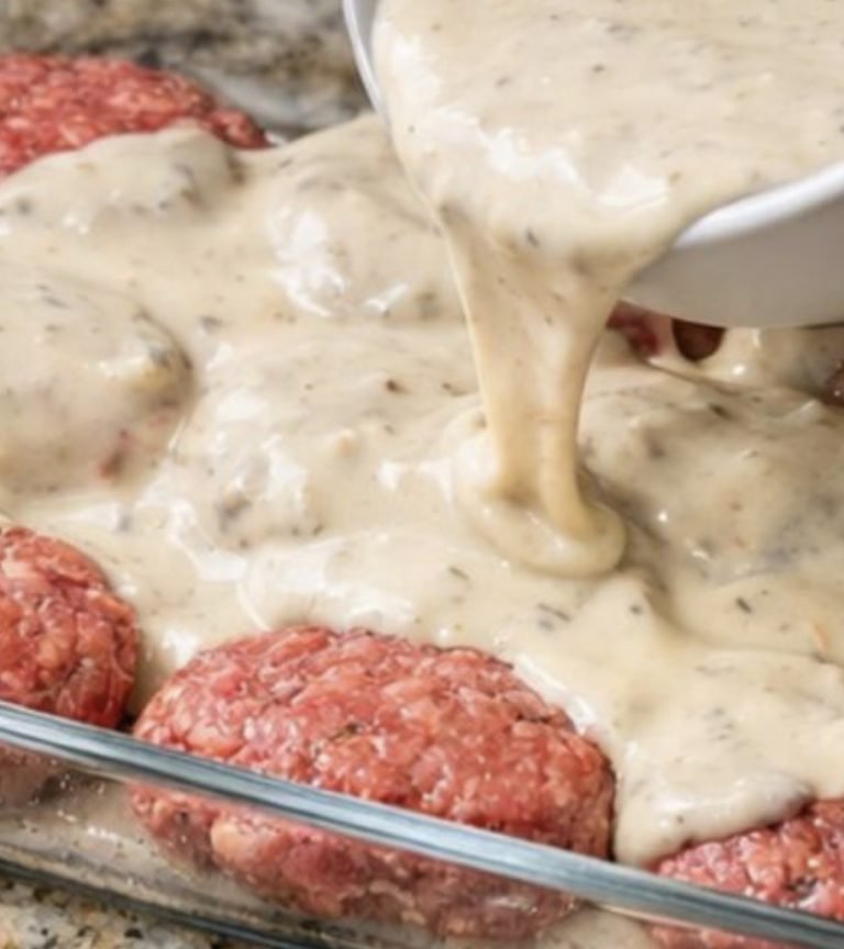 Oven Baked 4-Ingredient Amish Poor Man’s Steak