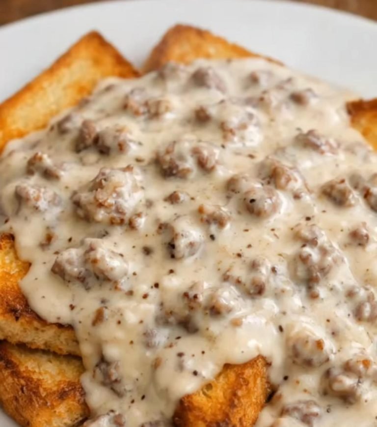 Slow Cooker 4-Ingredient Hamburger Gravy (Easy Comfort Food Recipe)